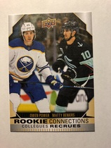 2023 Upper Deck Tim Hortons Greatest Duos Rookie Connections #RC-12 Matty Beniers|Owen Power