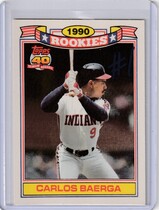 1991 Topps Rookies #4 Carlos Baerga