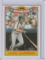 1990 Topps Rookies #6 Mark Carreon