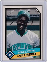 1989 CMC Denver Zephrys #14 LaVel Freeman