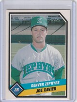 1989 CMC Denver Zephrys #21 Joe Xavier