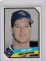 1989 CMC Iowa Cubs #6 David Masters