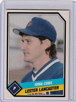 1989 CMC Iowa Cubs #8 Les Lancaster