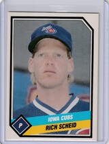 1989 CMC Iowa Cubs #9 Rich Scheid