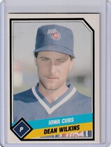 1989 CMC Iowa Cubs #10 Dean Wilkins
