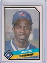 1989 CMC Iowa Cubs #17 Bryan House