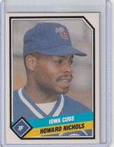 1989 CMC Iowa Cubs #18 Howard Nichols