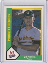1990 CMC Phoenix Firebirds #3 Gil Heredia