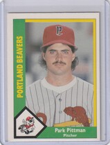 1990 CMC Portland Beavers #9 Park Pittman