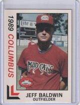 1989 Best Columbus Mudcats #13 Jeff Baldwin