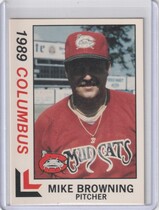 1989 Best Columbus Mudcats #17 Mike Browning