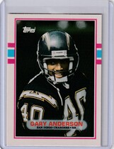 1989 Topps American/UK #8 Gary Anderson