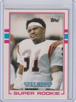 1989 Topps American/UK #10 Ickey Woods