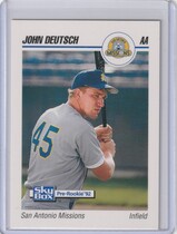 1992 SkyBox AA #245 John Deutsch