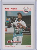 1991 Line Drive AAA #433 Mike Loggins