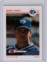 1991 Line Drive AAA #513 Marty Pevey