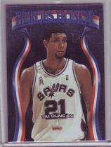 2001 Topps TCC Heroes Honor #HH1 Tim Duncan
