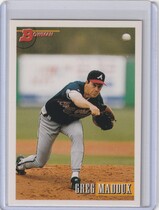 1993 Bowman Base Set #550 Greg Maddux