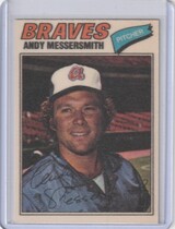 1977 Topps Cloth Stickers #28 Andy Messersmith