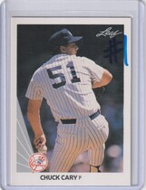 1990 Leaf Base Set #50 Chuck Cary