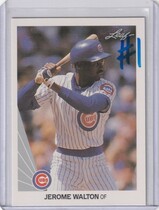 1990 Leaf Base Set #124 Jerome Walton