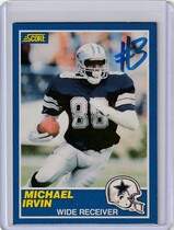 1989 Score Base Set #18 Michael Irvin