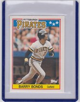 1988 Topps UK Minis #5 Barry Bonds