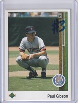 1989 Upper Deck Base Set #47 Paul Gibson