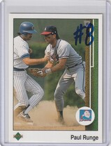 1989 Upper Deck Base Set #55 Paul Runge