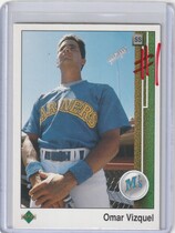 1989 Upper Deck Base Set #787 Omar Vizquel