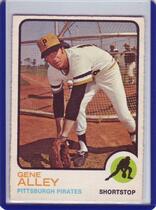 1973 O-Pee-Chee OPC Base Set #635 Gene Alley
