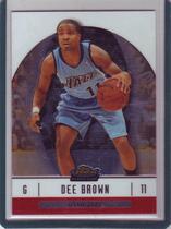 2006 Finest Base Set #77 Dee Brown