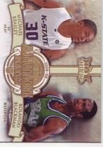 2008 Fleer Hot Prospects Alumni Mates #AM-8 Michael Beasley|Rolando Blackman