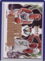 2008 Fleer Hot Prospects Hot Tandems #HT-1 Larry Bird|Paul Pierce