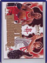 2008 Fleer Hot Prospects Hot Tandems #HT-7 Tracy Mcgrady|Yao Ming
