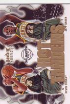 2008 Fleer Hot Prospects Hot Tandems #HT-18 Jeff Green|Kevin Durant