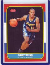 2008 Fleer 1986-87 Rookies #86R-190 Sonny Weems