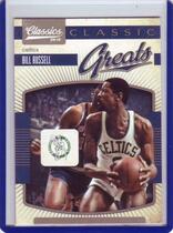 2009 Panini Classics Classic Greats #1 Bill Russell