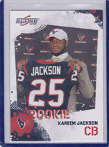 2010 Score Base Set #365 Kareem Jackson