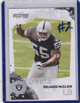 2010 Score Base Set #384 Rolando Mcclain