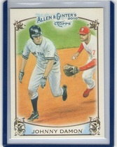 2010 Topps Allen & Ginter Baseball Highlight Sketches #AGHS6 Johnny Damon