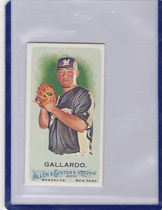 2010 Topps Allen & Ginter Mini A and G Back #43 Yovani Gallardo