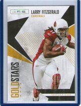 2010 Panini Rookies & Stars Gold Stars #4 Larry Fitzgerald