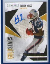 2010 Panini Rookies & Stars Gold Stars #7 Randy Moss