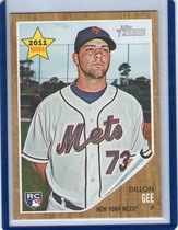 2011 Topps Heritage #181 Dillon Gee