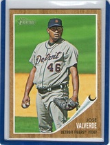 2011 Topps Heritage #196 Jose Valverde