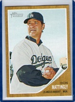 2011 Topps Heritage #217 Don Mattingly