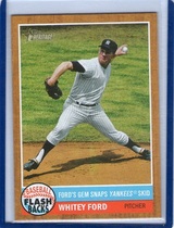 2011 Topps Heritage Baseball Flashbacks #BF-6 Whitey Ford