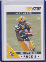 2011 Score Base Set #307 Alex Green