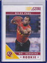 2011 Score Base Set #369 Niles Paul